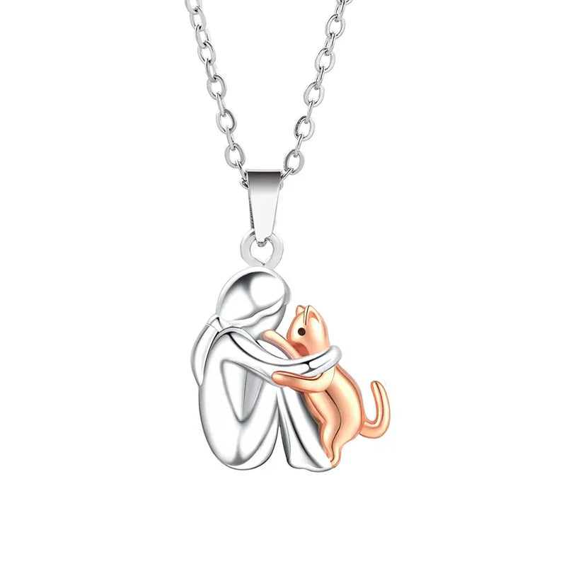 Maliben | Avalance | Elegant Embrace Pendant Necklace Stylish Jewelry