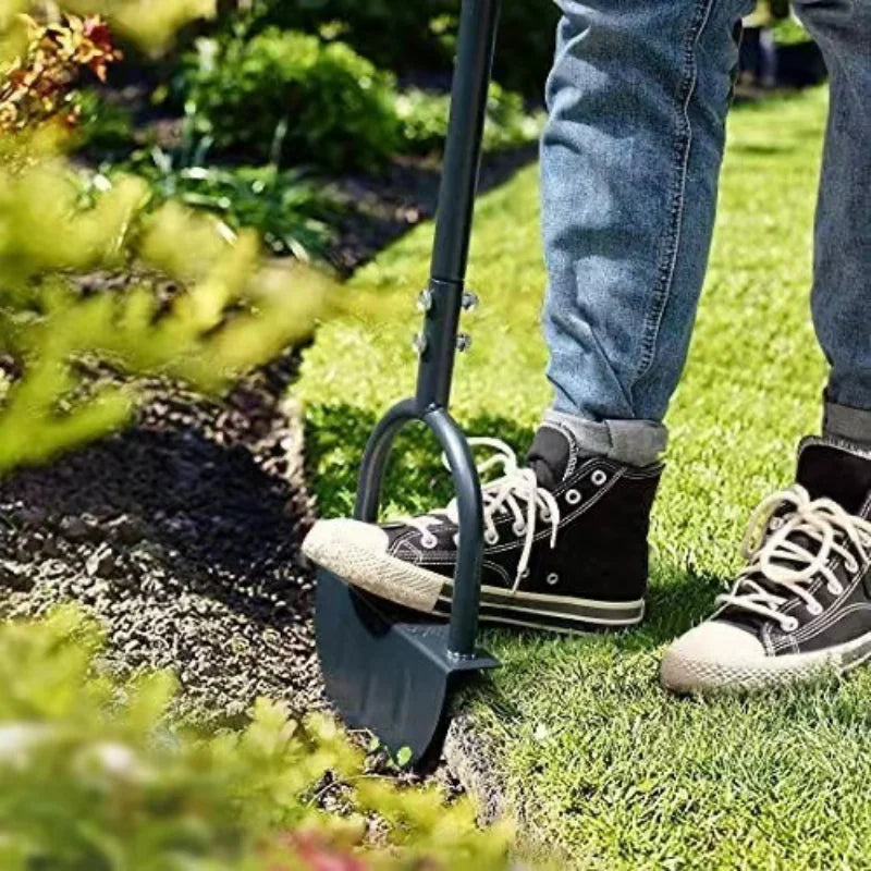 Maliben EdgeMaster Lawn Edger — Half-Moon Manual Garden Tool