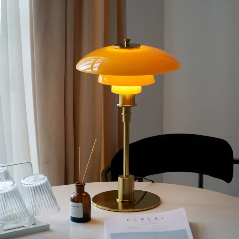 Maliben | Retro Design Glass Table Lamp