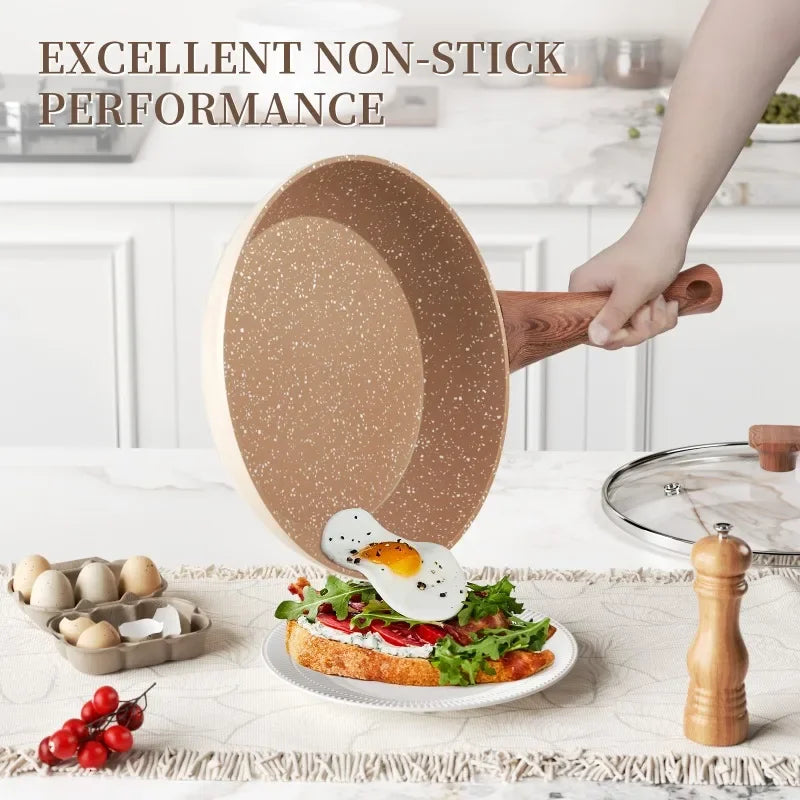 Maliben Nonstick Frying Pan - GranitePro