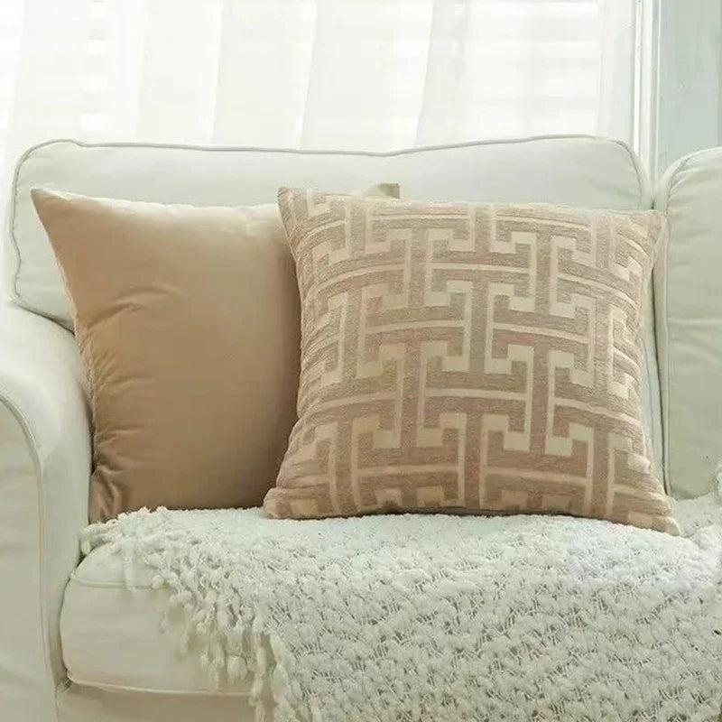 Maliben | Embroidered Cushion Without Filling For Sofa And Living Room