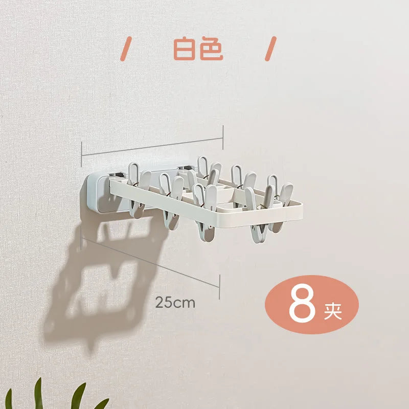 Maliben | Wall-Mounted Folding Dryer Aerofold | Space-Saving Clothes Dryer & Towel Holder | Windproof & Load-Bearing | Foldable