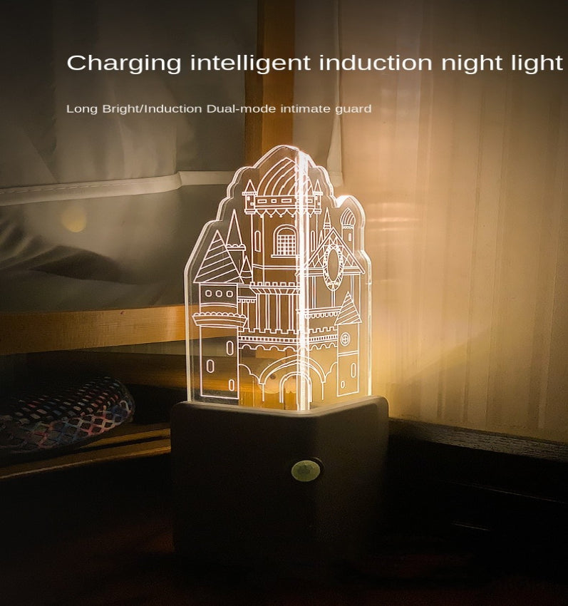 Maliben | 3d Led Rechargeable Wall Night Lamp