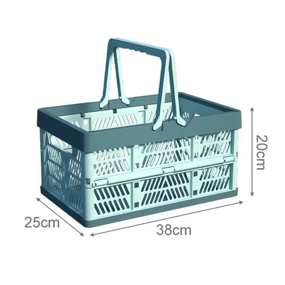 Maliben | Foldex STorage Basket | Foldable & Loadable | Up to 7 Kg Load Capacity | Space-Saving Design
