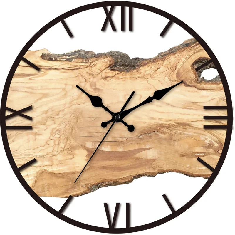 Maliben | Silent wall clock made of acrylic and wood