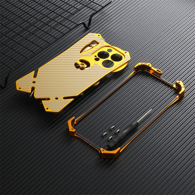 Maliben | Mechanic Skull Cyberpunk Style Iphone Case