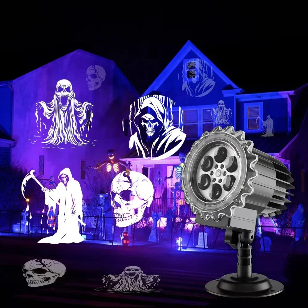 Maliben | Spookbeam Halloween Led Projector | Dynamic Ghost Projection | Waterproof | Outdoor