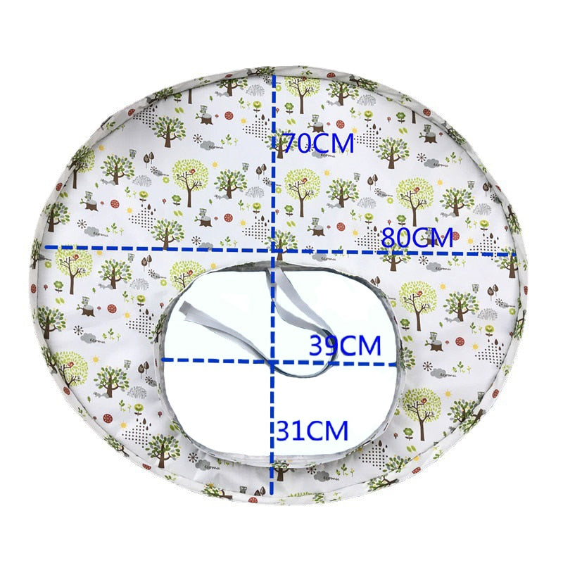 Maliben | Meal Time Canvas Baby Eating Table Mat