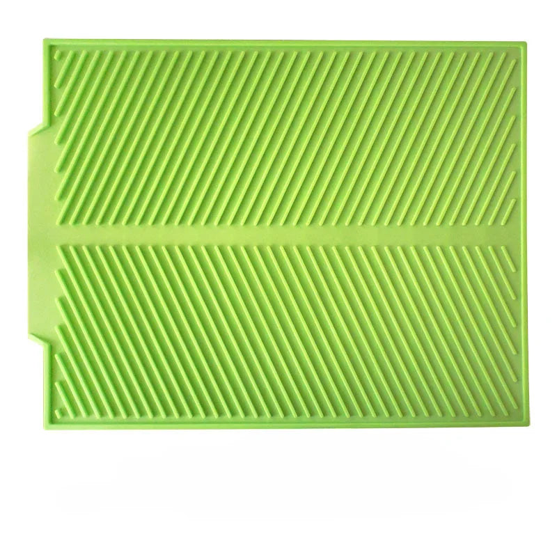 Maliben | Silidro Silicone Draining Mat Kitchen | Non-Slip & Heat Resistant | Drying Mat For Dishes, Pots & Glasses | Flexible & Easy To Clean