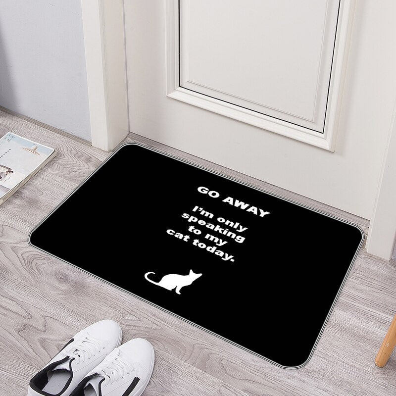 Maliben | Please Go Away Washable Funny Non-Slip Doormat