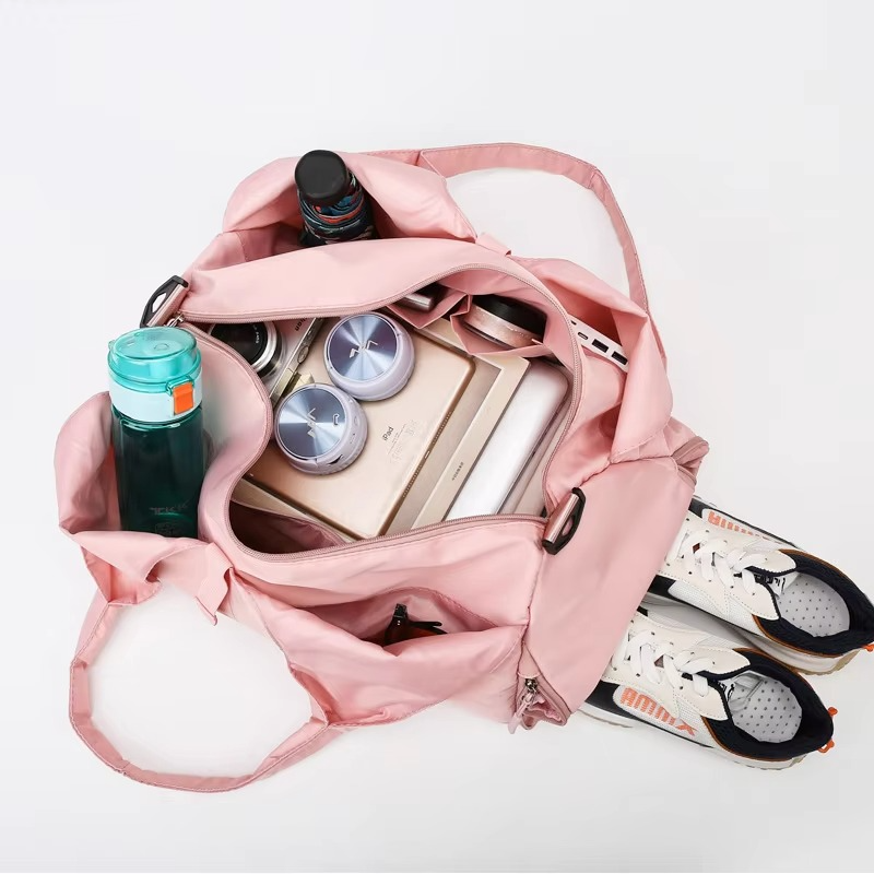 Maliben | Women’S Waterproof Sport And Travel Duffel Bag With Shoe Compartment