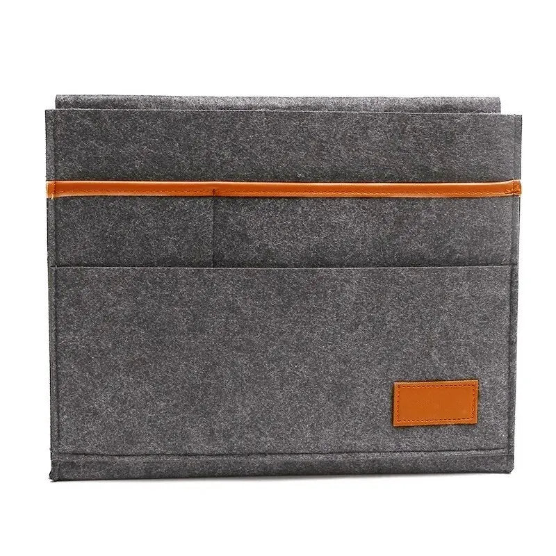 Maliben | Ordinest Felt Bed Organizer To Hang | Practical StOrage At Bed or Sofa | Hanging Bag For Tablet, Remote Control & Accessories