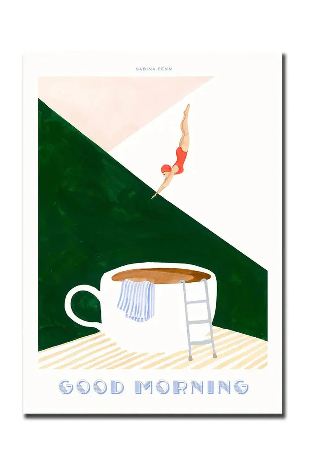 Maliben | Good Morning Coffee Canvas Poster