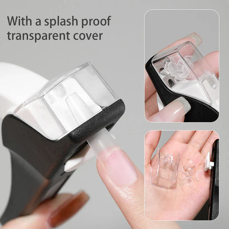 Maliben | Splash-Proof Transparent Easy-Clean Nail Cutter