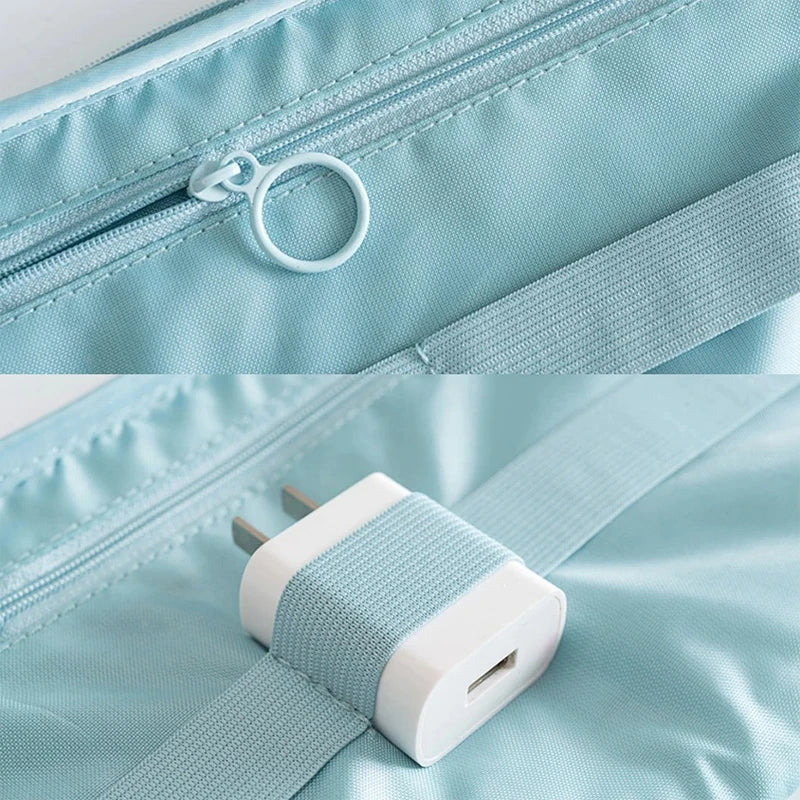 Maliben | Tech Bag Cable Bag Waterproof | Electronics Organizer For Travel | Compact & Durable | Nylon 23x15cm