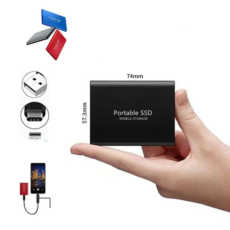 Maliben | Speedora Ultra External SSd | Usb 3.1 Type-C | Up To 1000 Mb/s | 500 Gb / 1 Tb / 2 Tb | Compact & Shockproof