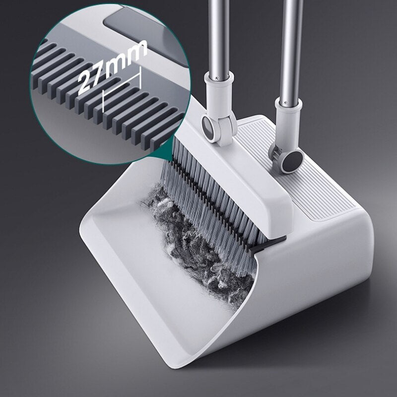 Maliben | 3in1 Quick Clean Extendable Dustpan Set