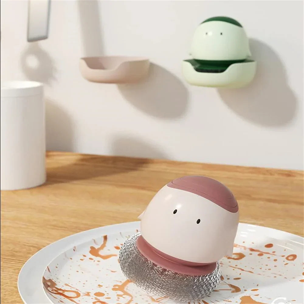 Maliben | Automatic Liquid Dispenser Dishwashing Brush
