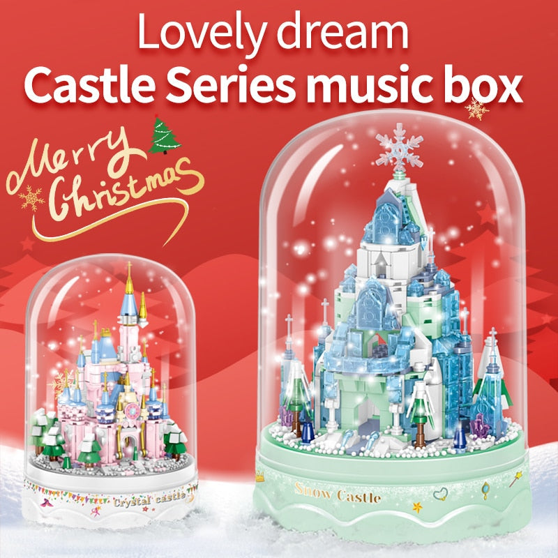 Maliben | Royal Architecture Cartoon Castle Music Box