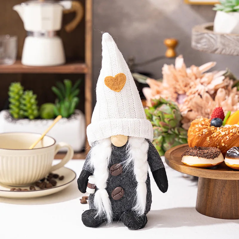 Maliben | Scandinavian Coffee Gnome Dolls – Atmospheric Decoration