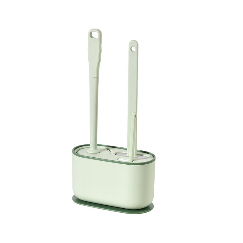 Maliben | Wall-Mounted Toilet Cleaner Drainer Brush Set