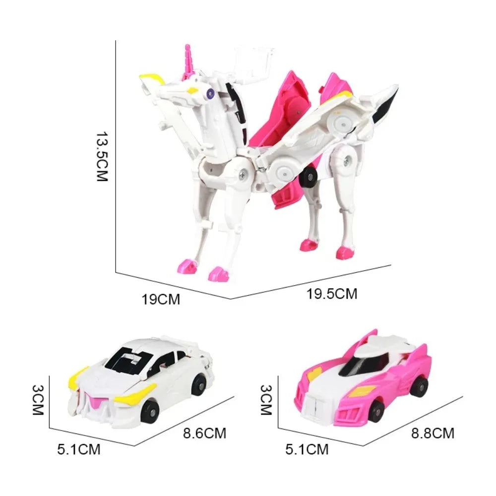Maliben | Magnetic Unicorn Transformation Cars