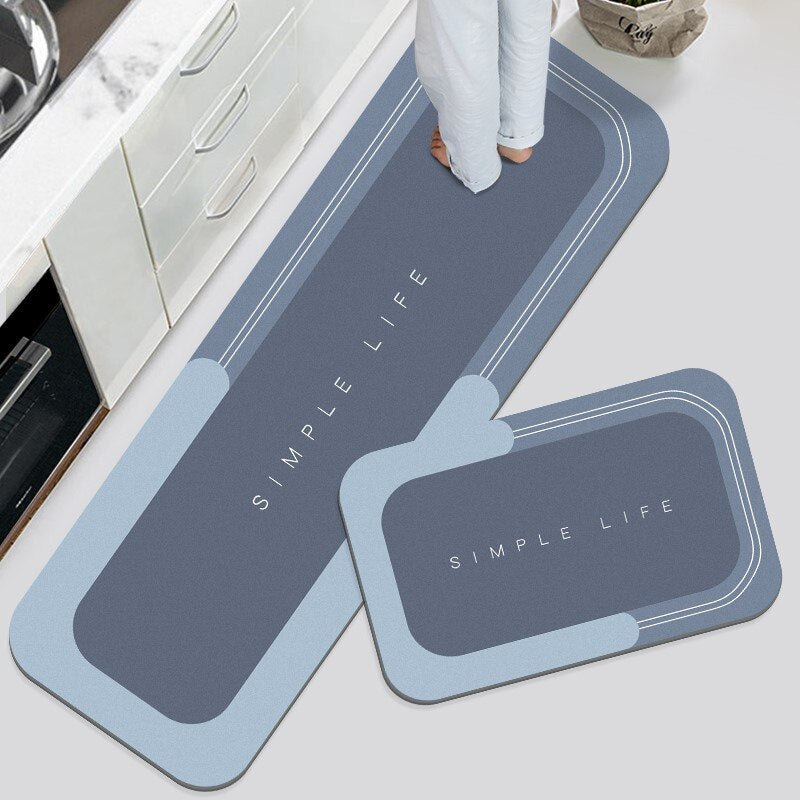 Maliben | Modern Water Absorbent Anti-Slip Area Rugs