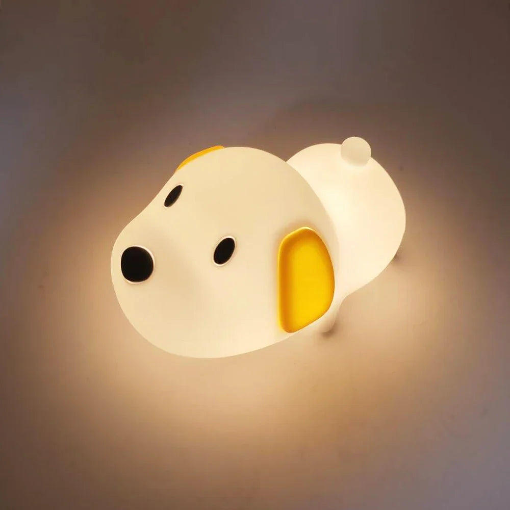 Maliben | Lumisoft Led Night Light | Soft Silicone | Extra Long Battery Life | Usb Rechargeable
