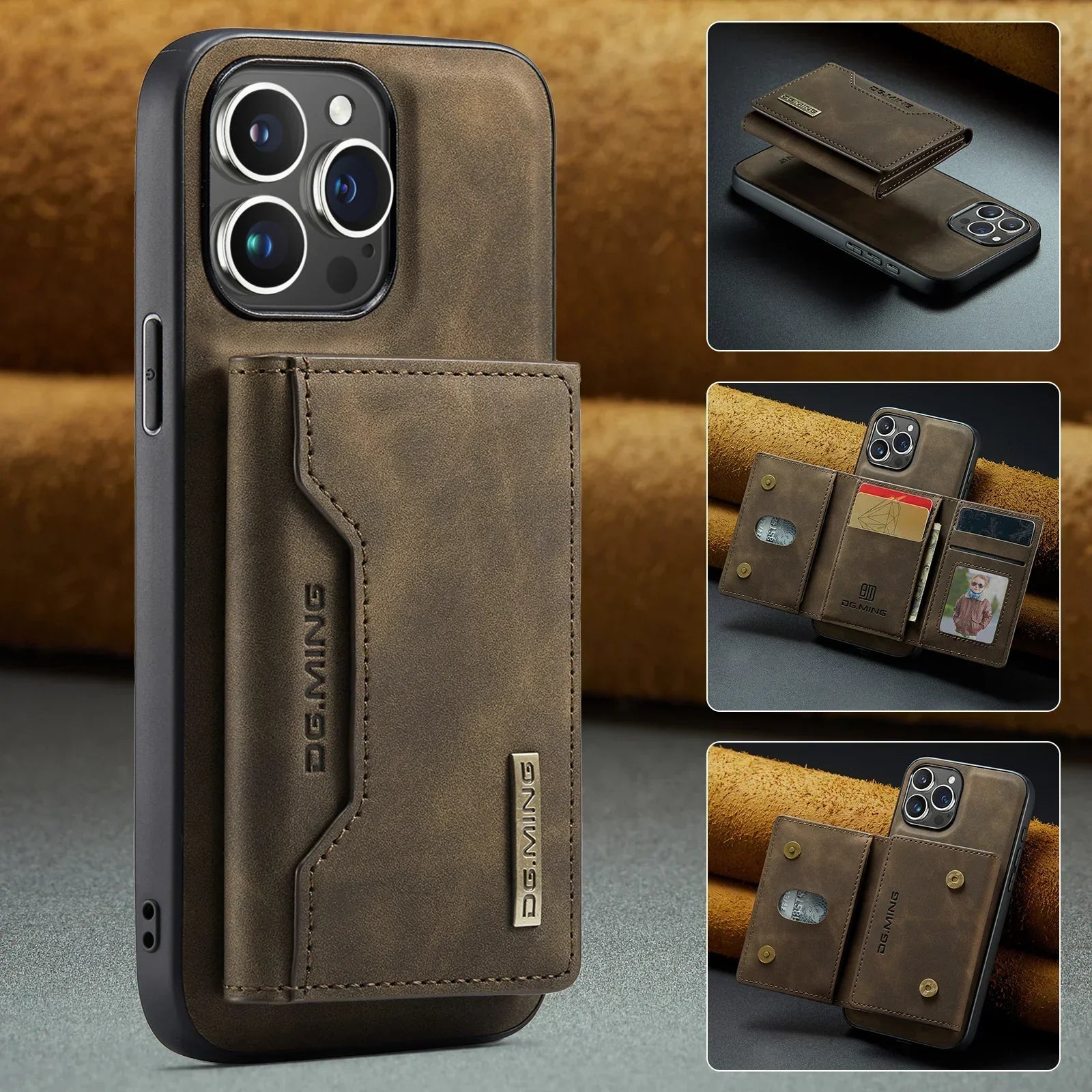 Maliben | 2-in-1 iPhone case with detachable wallet