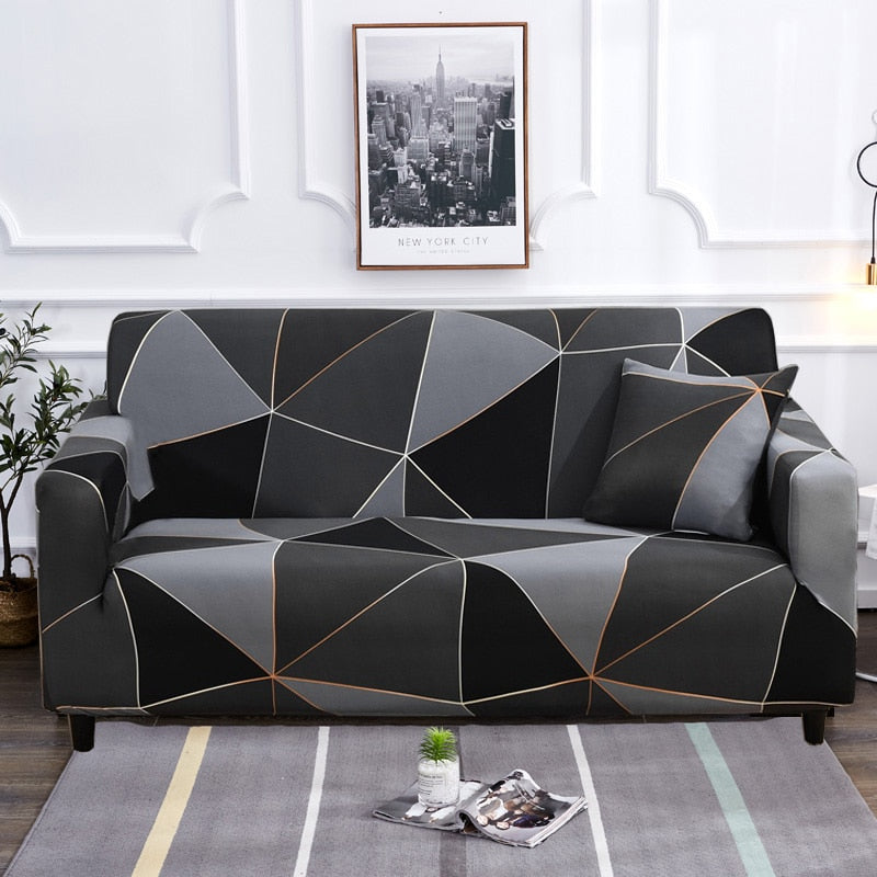 Maliben | Modern Non-slip Colorful Elastic Sofa Cover
