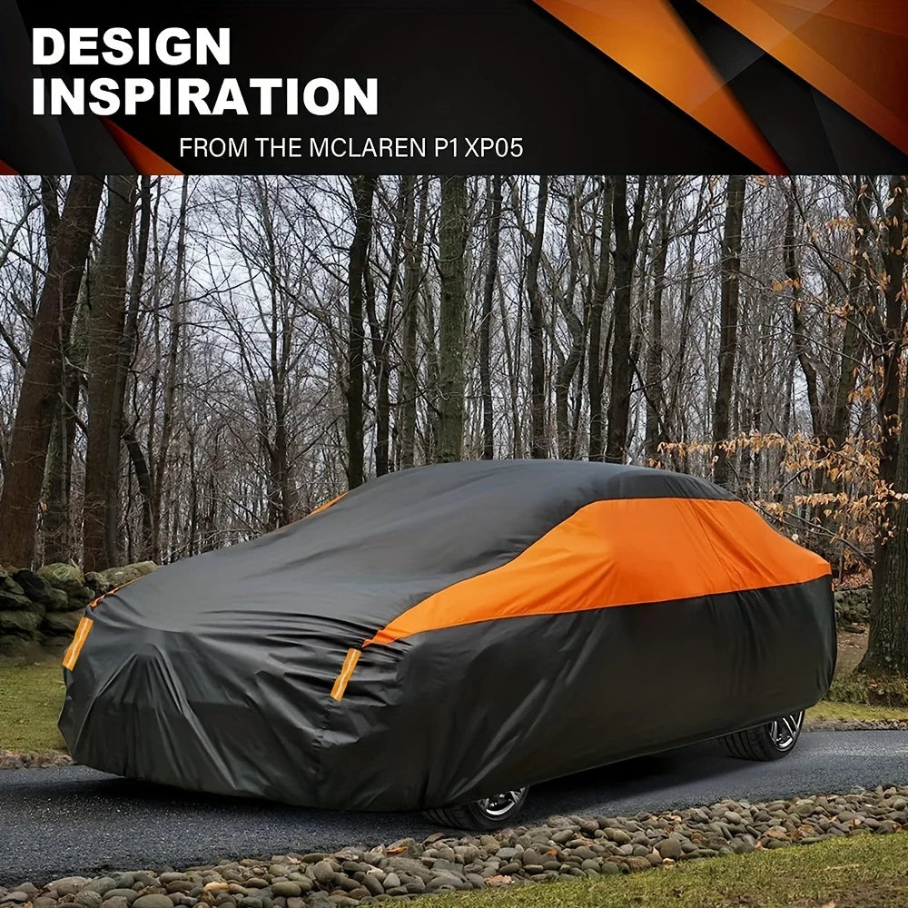 Maliben | Car Cover Carvion | Waterproof & Uv Protection | For Suv & Sedan | 190t Polyester