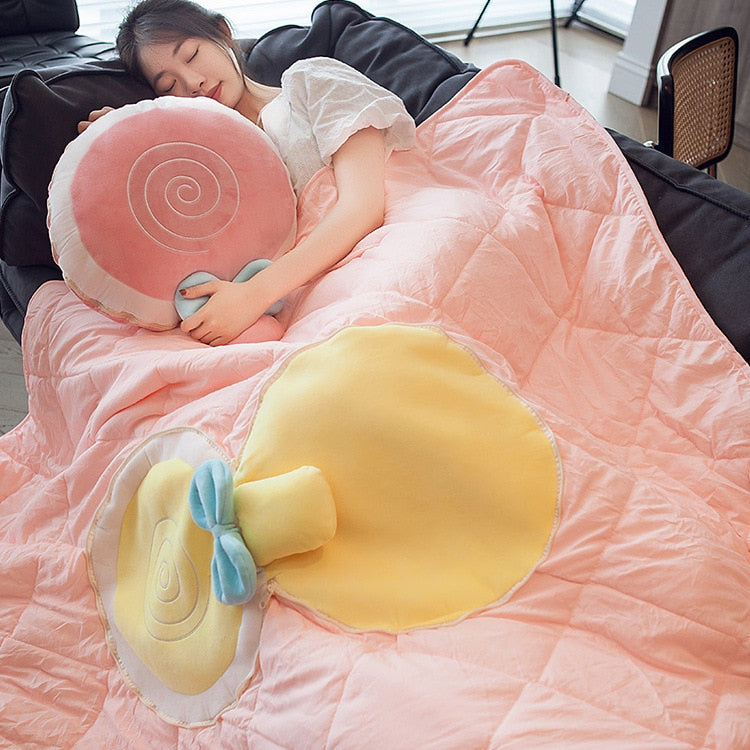 Maliben | Nap Buddy Fruit Foldable Blanket Pillows