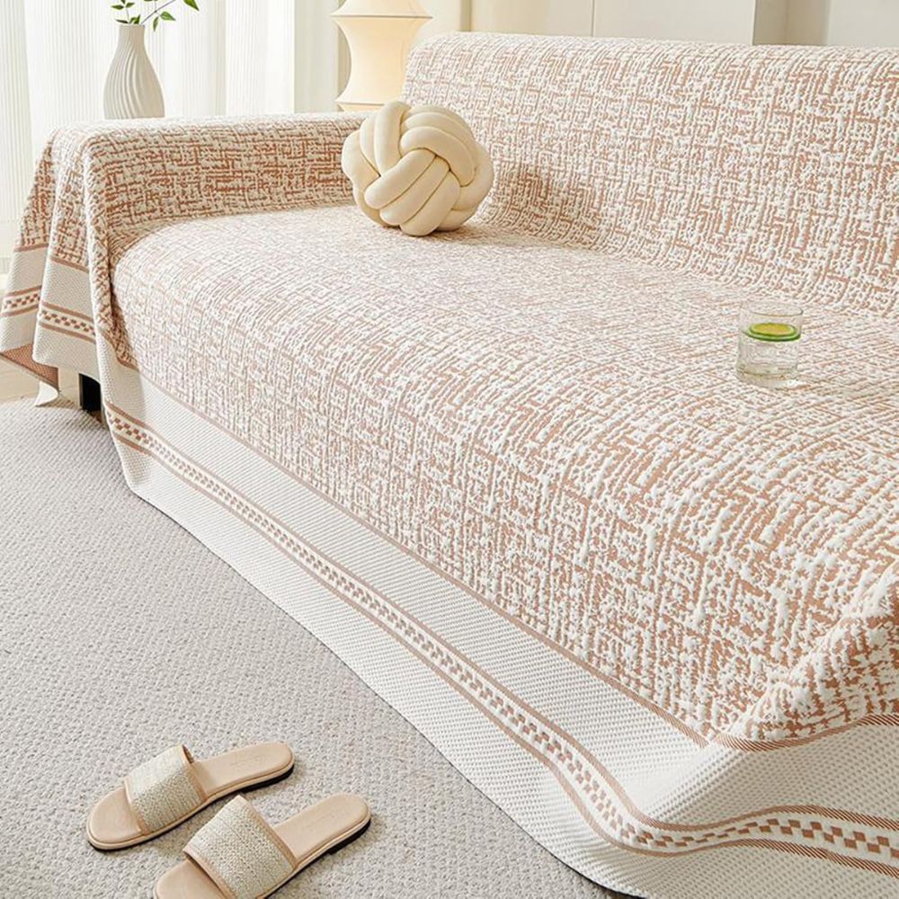 Maliben | Sahara Sketch Chenille Sofa Cover