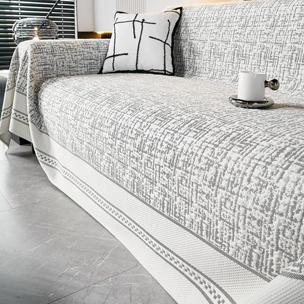 Maliben | Sahara Sketch Chenille Sofa Cover