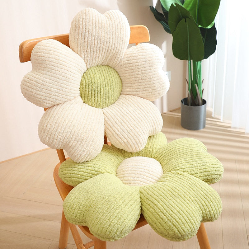 Maliben | Soft Clover Flower Decorative Pillow