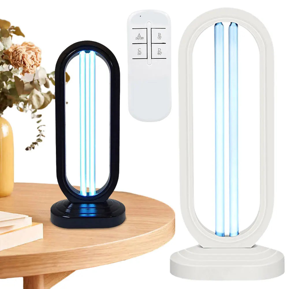 Maliben | Purevia Uv-C Disinfection Lamp | 38w | With Remote Control & 3 Timer Levels | Uv + Ozone | 41.5 × 18 Cm