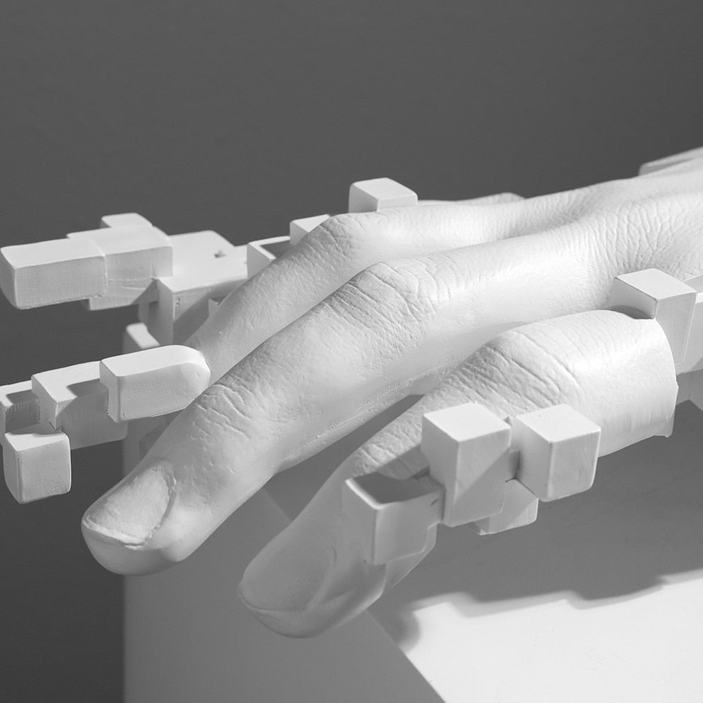 Maliben | Modern Artful Touches Hand Statue Decor