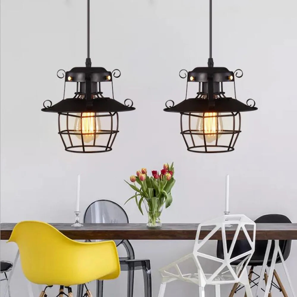 Maliben | Luminova Pro - Retro Industrial Pendant Lamp