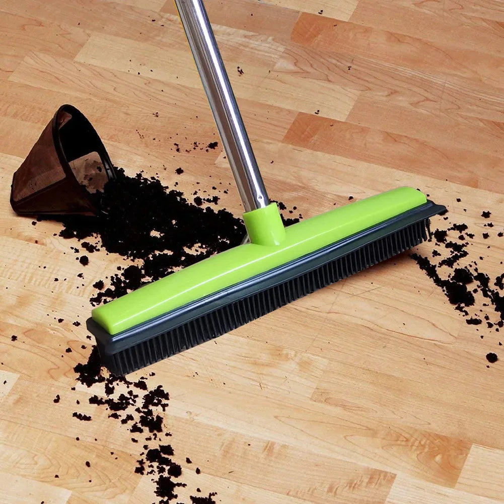 Maliben | Hair Catcher Telescopic Pet Carpet Sweeping Broom