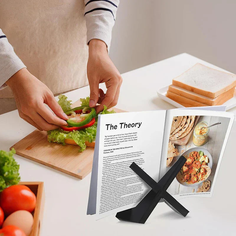 Maliben | WoodenTabletEase | Practical wooden stand for (cook)books