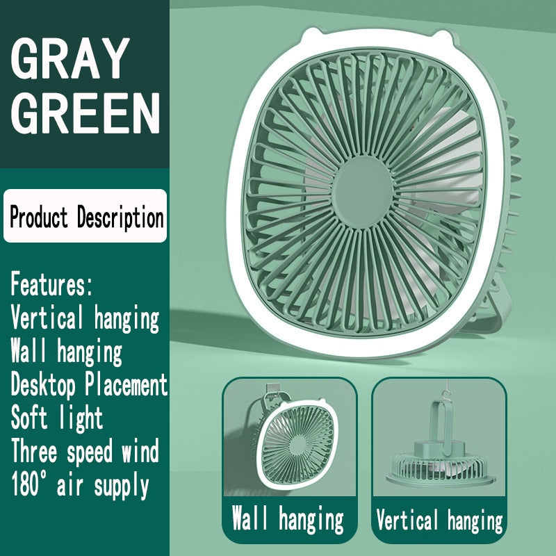 Maliben | Compact Easy Mini Night Lamp Usb Air Cooler