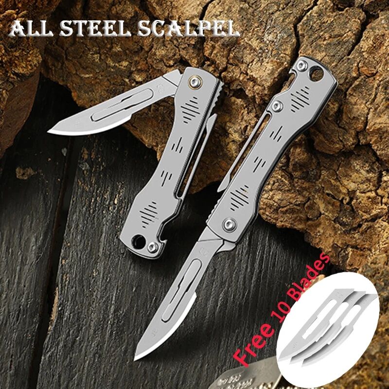 Maliben | Stainless Steel Camping Master Folding Multifunctional Knife