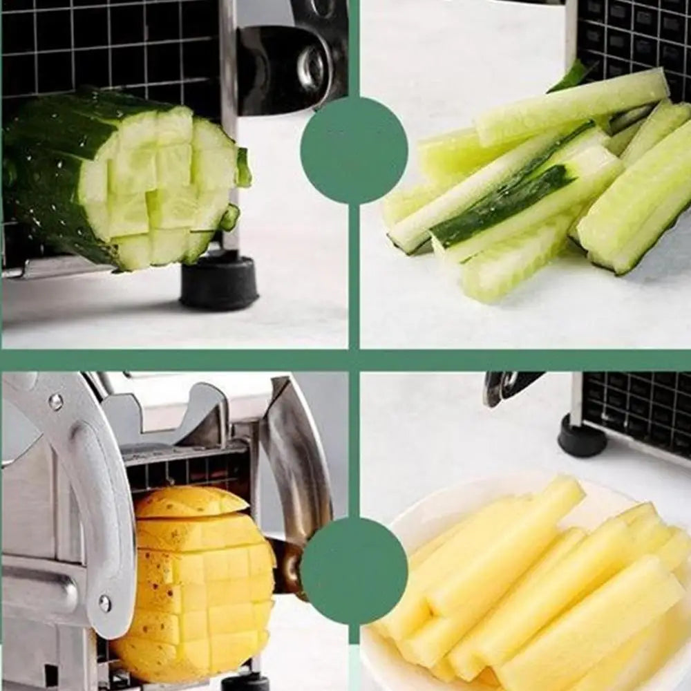 Maliben | Fritzo Vegetable Cutter - The Stylish Stainless Steel Cutter For Perfect Vegetables