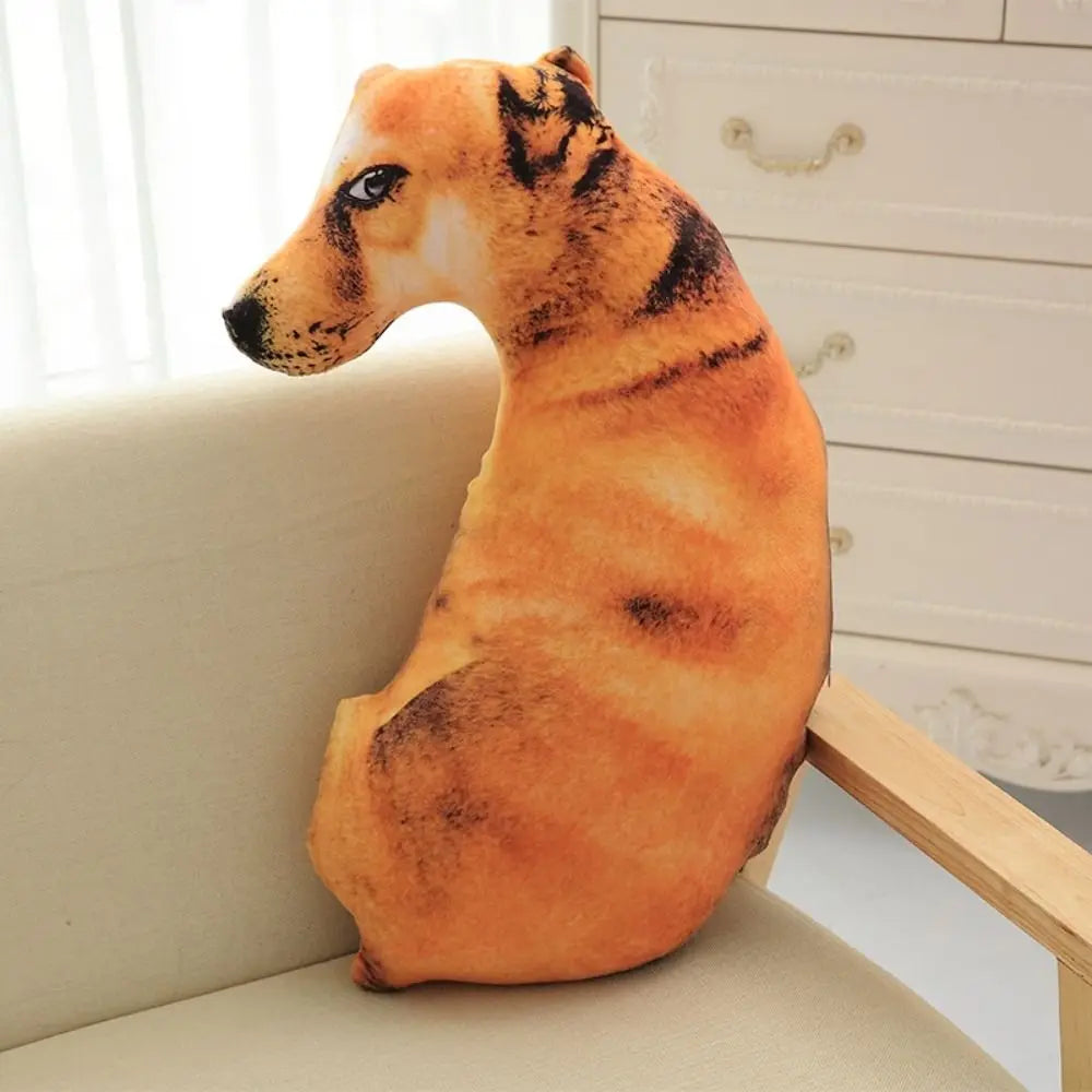 Maliben | Realistic Dog Soft Dog Plush Pillows