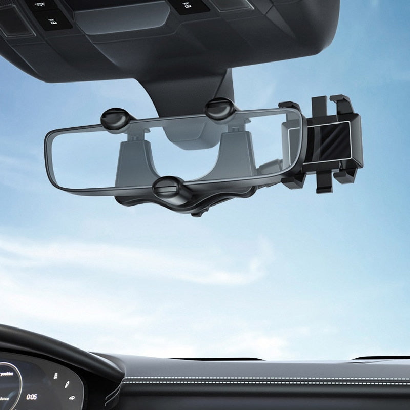 Maliben | Rotating Rearview Mirror Phone Holder