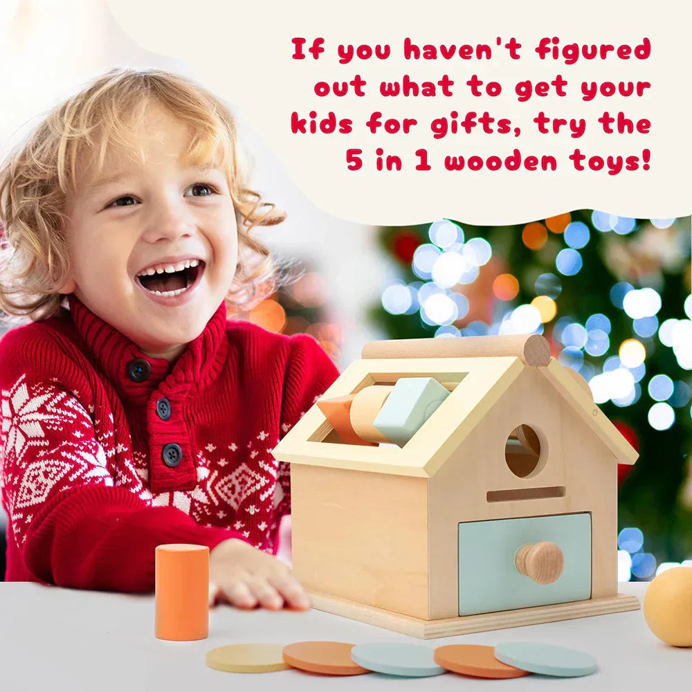 Maliben | EduplayBox | Discover And Learn - Montessori Activity box For Toddlers
