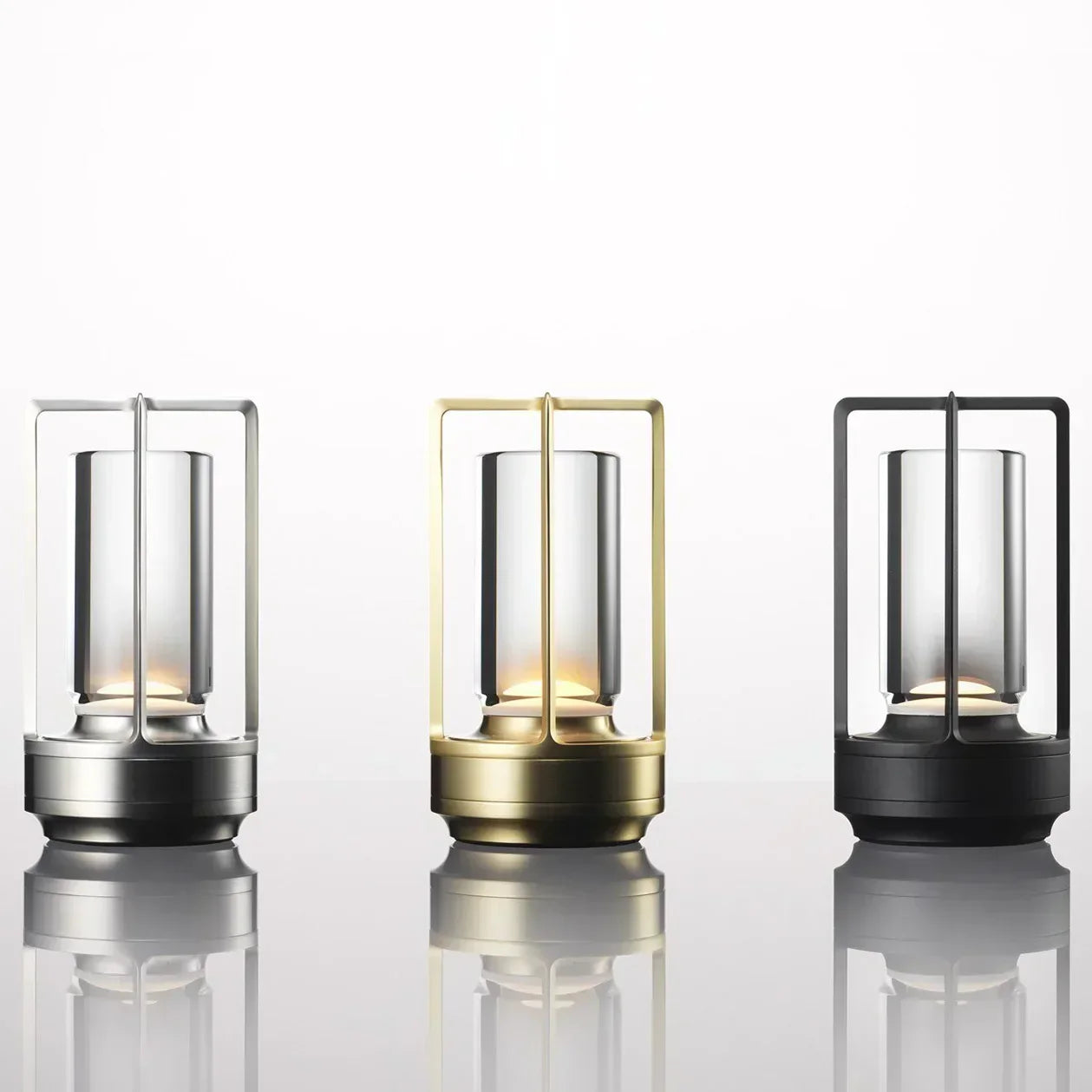 Maliben | Rechargeable Wireless Luxeglow Table Lamp - Elegant Wireless Lamp For Every Mood