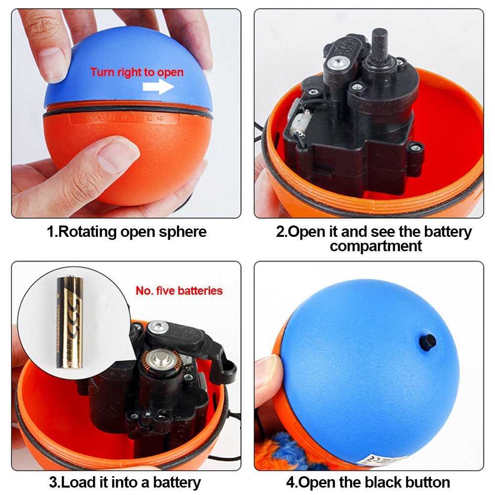 Maliben | Game Master Automatic Running Cat Ball Toy