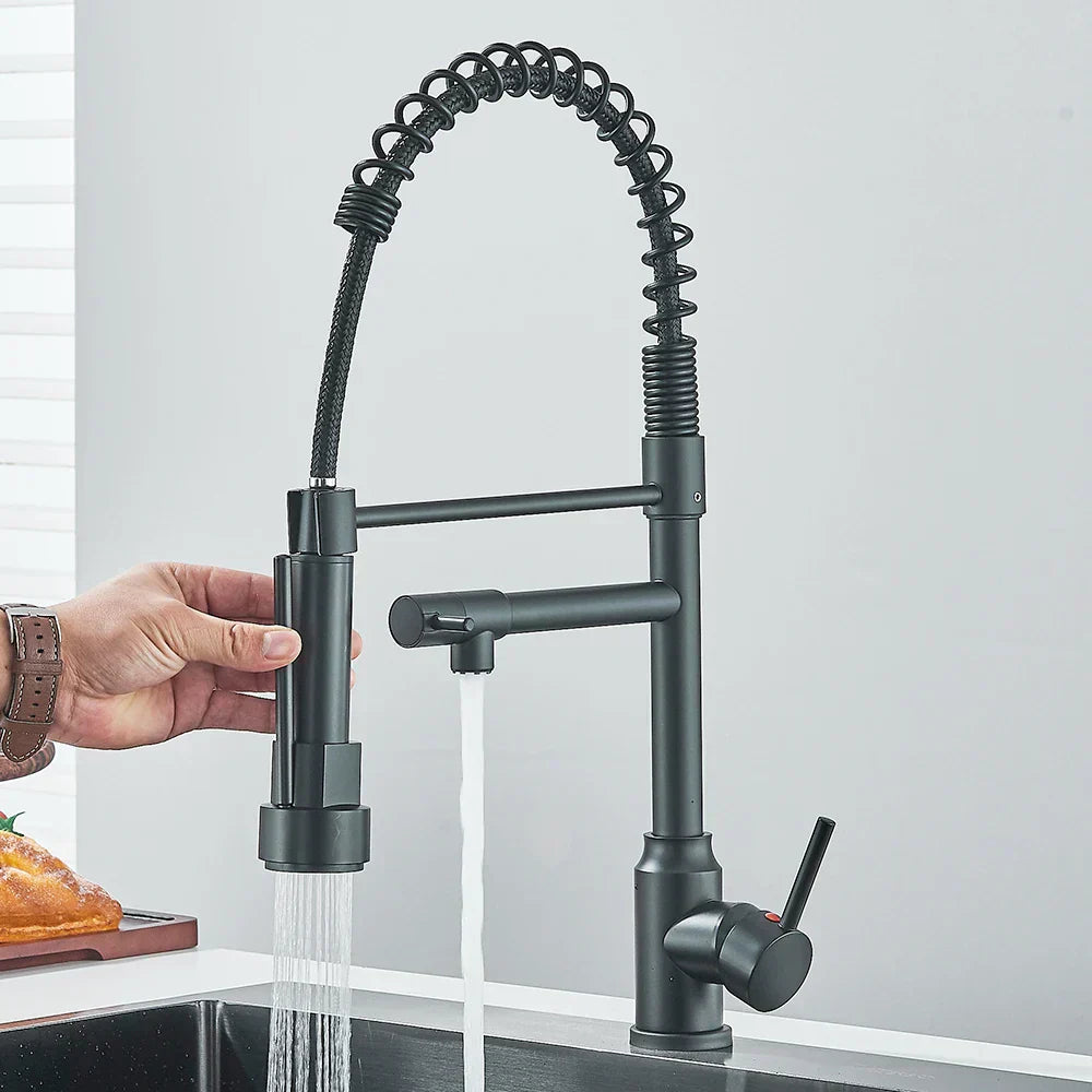 Maliben | SpringFlow – Kitchen faucet with dual outlet