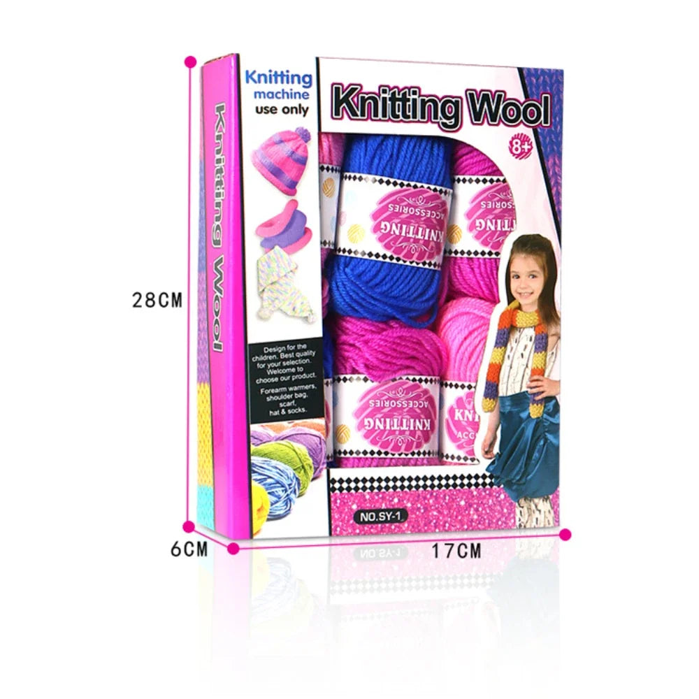Maliben | Strickolino Knitting Machine | 22 Needles | Automatic Circular Knitting Set For Beginners & Adults | Fast Knitter With Accessories